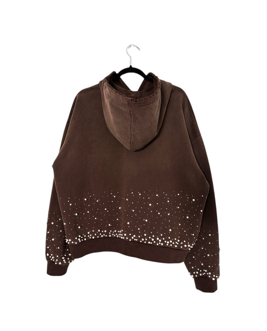 "grace" pearl hoodie